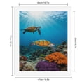 thumbnail image 2 of Paint by Numbers Kit for Adults, Tropical Sea Turtles Coral Reef Paint by Numbers, Easy Paint by Numbers Kit for Adults Beginner, DIY Adult Paint by Number Kits on Canvas, 12x16in Home Decor, 2 of 7