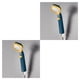 thumbnail image 1 of Bewildely Cabezal de ducha presurizado de 3 engranajes, pulverizadora innovadora, accesorios de baño No.03 2piezas Bewildely CBP158438, 1 of 5