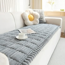 CJC Thickening Fuzzy Couch Pad Couch Protector for Dogs Garden Chic Cotton Protective Couch Covers Pet Mat Bed Sofa Cover