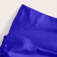thumbnail image 6 of Arlun Women's Metallic Booty Shorts Shiny High Waisted Rave Bottoms for Dance Festival Stretchy Lifting Tight Shorts Fashion Solid Color Night out Party Hot Pants Blue XXL, 6 of 8