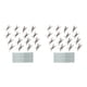 thumbnail image 3 of Injueey 32 Pieces/Set Christmas Fake Flower Clips Flowers Living Kit Assorted Home Room Office Bedroom Fasteners Artificial Clamps Rods 2piezas, 3 of 6
