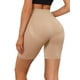 thumbnail image 3 of INSPIRE CHIC Pantalones cortos moldeadores de cintura alta para mujeres, control de abdomen, faja para muslos, panties pequeños beige, 3 of 4