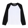 thumbnail image 5 of YOUYEDIAN Girls Shirts Casual Comfy Raglan Long Sleeve Crewneck Tops, 5 of 5