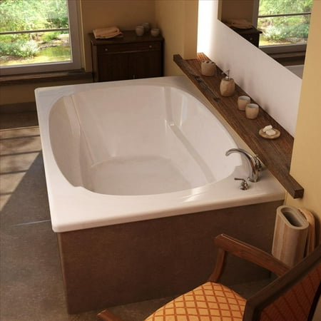 Atlantis Tubs 4872c Charleston 48 X 72 X 23 Inch Rectangular Soaking Bathtub
