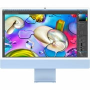 Apple iMac 24 All-In-One Computer, Apple M4, 16GB RAM, 512GB SSD, MacOS Sequoia, MWV33LL/A
