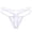 White, variant on FhsagQ Women's Lingerie Crotchless Skinny Lingerie Women's Thong Feminine Pearl Massage Ladies Panties Slit T Pants Female Women Lingerie Panties Women's Lingerie Crotchless Teddy Black One Size