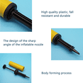thumbnail image 2 of Balloon Pump Plastic Balloon Inflator Portable Balloon Inflator Portable Handheld Balloon Air Inflator Color Random, 2 of 8