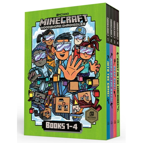 Minecraft Woodsword Chronicles Box Set Books 1-4 (Minecraft) (Hardcover)