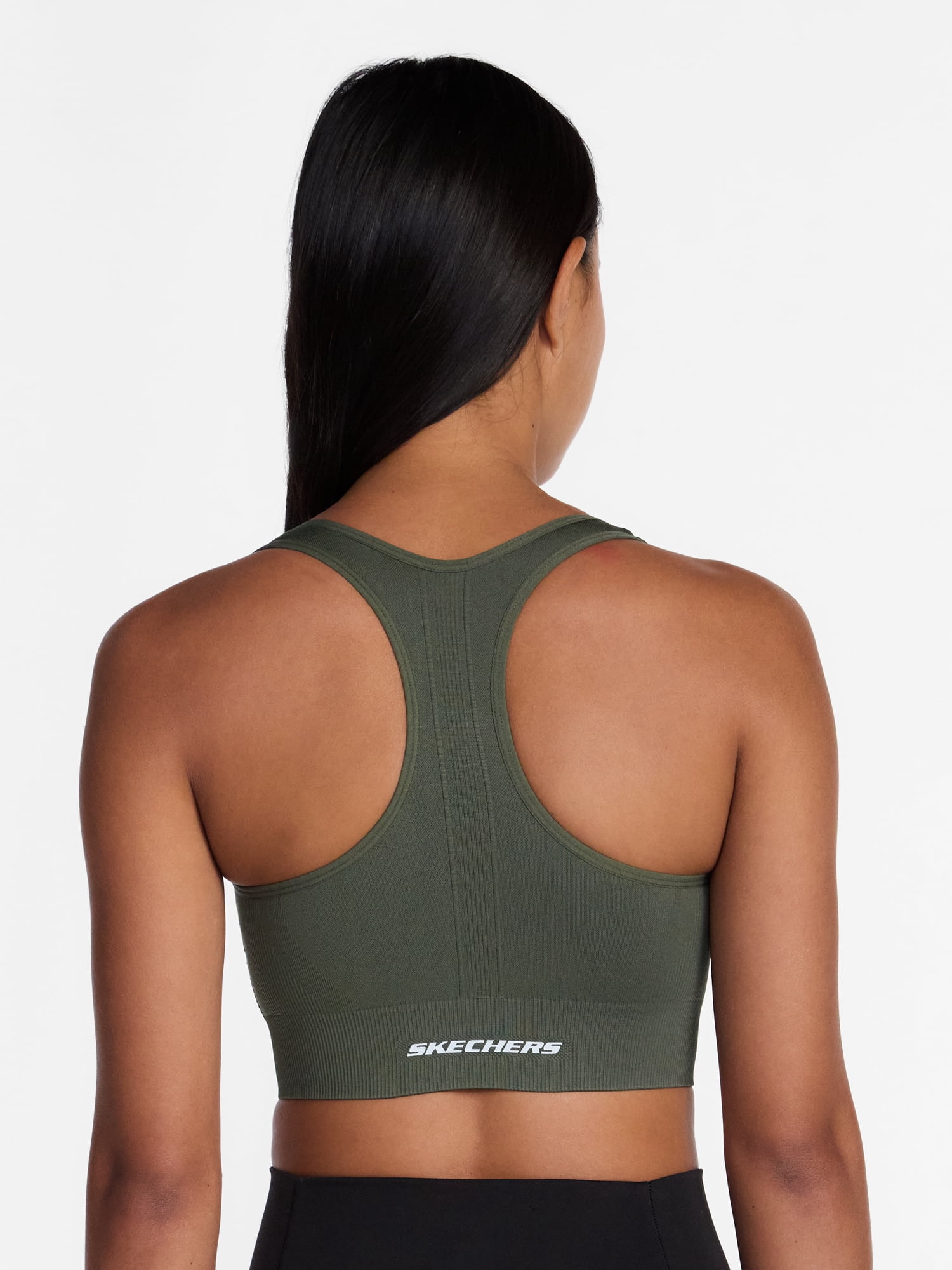 Skechers Women's Seamless Zipper Sports Bra, 2-Pack, Sizes S-XL