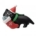 thumbnail image 4 of Adornos navideños Macarena para gatos Figuras decorativas de resina, 4 of 8
