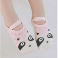 thumbnail image 3 of 6 Pairs Baby Toddler Anti Slip Non Skid Socks with Grip Infant Girls Slippers Cotton Crew Socks, 3 of 7