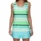 thumbnail image 1 of Trajes de Baño Tankini de Tamaño Más Grande para las Mujeres Impreso Strappy Back Set con Pantalones Cortos, Halagadores Dos Piezas Tankini Tops para las Mujeres, 1 of 5