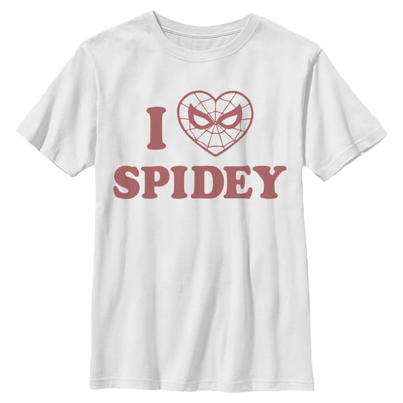 Boys Marvel: Spider-Man I Heart Spidey Mask T Shirt