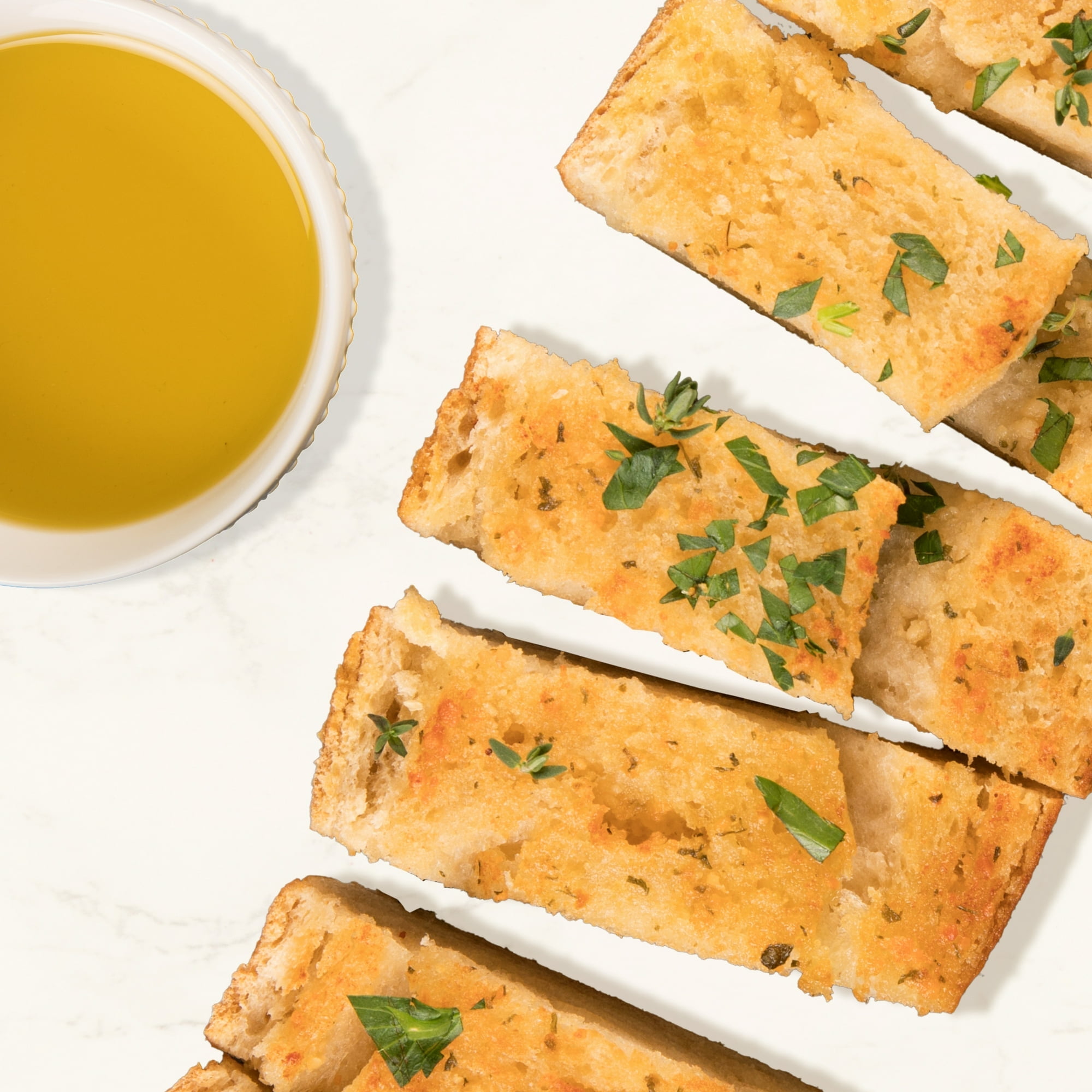 Pack of 16, The Essential Baking Comp Organic Artisanal Bake-at-Home Sourdough Garlic Bread, 16 oz