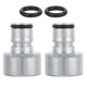 thumbnail image 1 of Quick Disconnect Conversion Kit, Ball Lock Keg Coupler Adapter for Homebrew Beer Keg System, 1 of 2