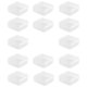 thumbnail image 3 of Paquete de 40 Cajas de Almacenamiento de Cuentas de PláStico Transparente con Tapa con Bisagras para ArtíCulos PequeñOs, Diamantes, Cuentas (2,2 X 2,2 X 0,79 Pulgadas), 3 of 5