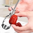 thumbnail image 3 of Toystoory Separador de núcleo doméstico para extracción de núcleo de fecha roja sin esfuerzo hecho de acero inoxidable 304 Cocina y Comedor, 3 of 6