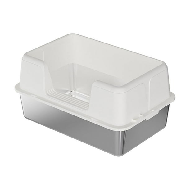 Caja de arena de acero inoxidable perfecl semicerrada 50cmx35cmx28cm