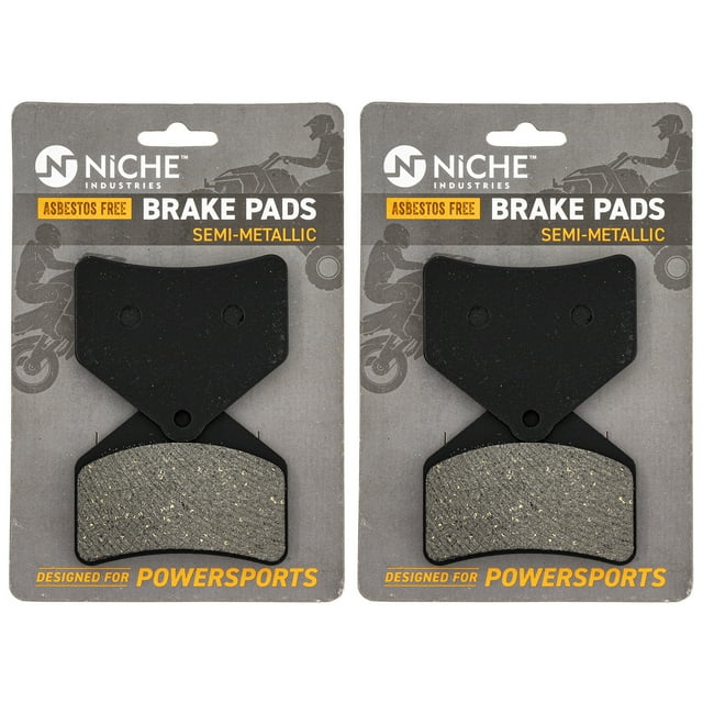Niche Brake Pad Set Arctic Cat CrossFire Lynx 2000 Rear Semi-Metallic 2 Pack 519-KPA2501D