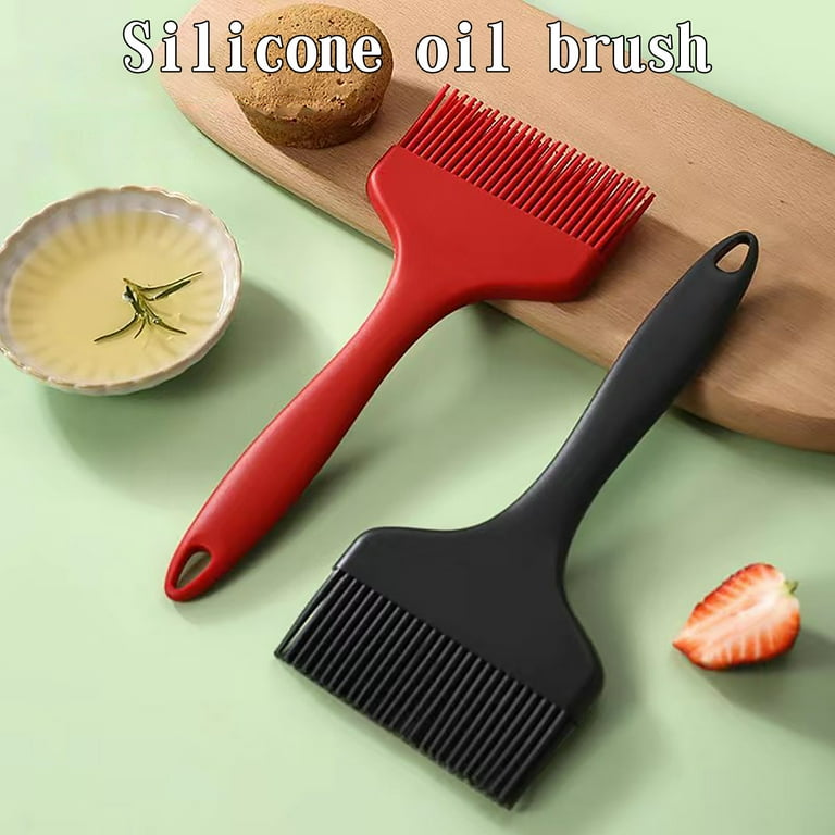 4 Pack Silicone Basting Pastry Brush Spread Oil Butter Sauce Marinades for  BBQ