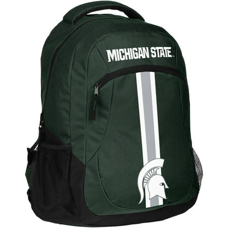 Forever Collectibles NCAA Michigan State Spartans Action Stripe Logo (Best Places To Backpack In Michigan)