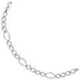 thumbnail image 2 of 10K White Gold bracelet Links Link, 7.5 in Polished Link, 2 of 3