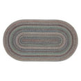 thumbnail image 3 of VHC Brands Multi Jute Rug Oval w/Pad 27x48, 3 of 7