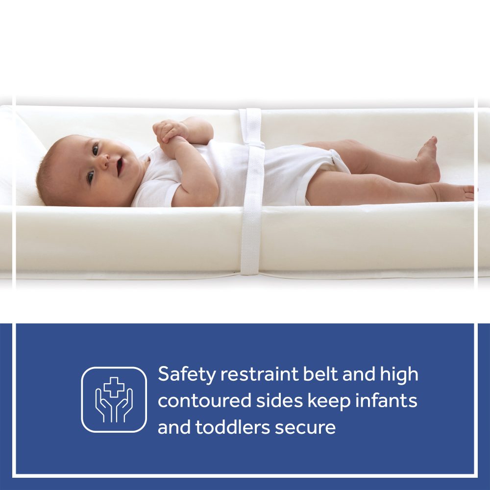 Sealy Soybean Comfort 3-Sided Contoured Diaper Changing Pad photo 3