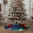 thumbnail image 6 of Bingfone Christmas Tree Skirt Mat Christmas Decoration Interior 36"-Watercolor Mandala, 6 of 8