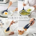 thumbnail image 3 of Country Kitchen 38-Pc Cooking Utensils Set Silicone Spatula & Kitchen Gadgets, Navy, 3 of 7