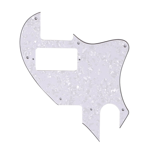 Btafrte Guitarra Eléctrica TL Protector Púas para Guitarra Accesorios para Guitarra (blanco)