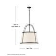 thumbnail image 6 of Hinkley Lighting - Clarke - 20W 4 LED Medium Chandelier-25.25 Inches Tall and, 6 of 10
