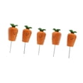 thumbnail image 4 of 5pcs en miniatura zanahorias artificiales decoraciones resina modelos de zanahoria suministros de la fiesta estatuas de adornos para casa de muñecas, 4 of 8