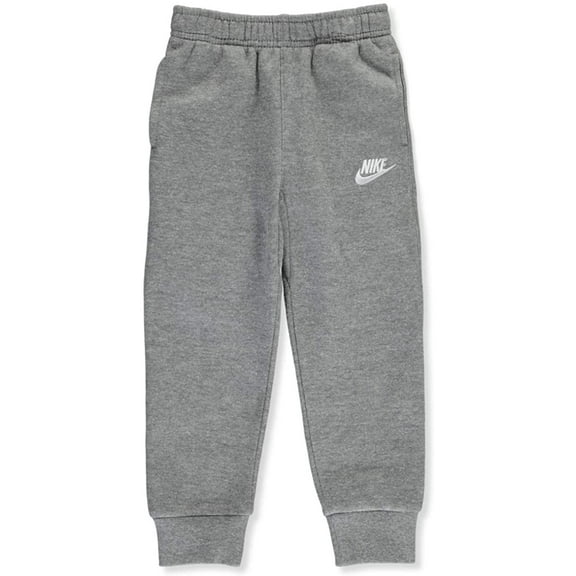 Nike Kids Boys Club Fleece Rib Cuff Pants Little Kids 2 Carbon Heather