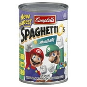 Spaghettios Campbells Spago's Fun Shapes W/ Meatball