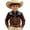 AA~Brown25, variant on Hiijoy Boy's Long Sleeve Cowboy Shirt Kids Vintage Button Down Western Shirt, Sizes 4-5
