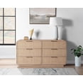 thumbnail image 3 of Meridian Furniture Windsor Natural Solid Wood Dresser, 3 of 14