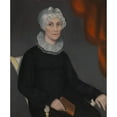 thumbnail image 2 of Ammi Phillips 20x23 Gold Ornate Framed and Double Matted Museum Art Print Titled - Portrait of Mrs. Robinson (ca. 1819), 2 of 4