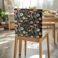 thumbnail image 3 of Xoenoiee Mushroom Dragonfly Daisy Print Chair Back Covers for Dining Room, Universal Back Chairs Protector, Modern Backs Covers for Dining Chair Decoration, 20 x 19 Inches, 1 Pack, 3 of 7