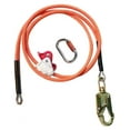 1/2" X 8' Steel Wire Line Kit with Triple Lock Carabiner and Steel