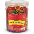 thumbnail image 1 of Learning Ressources Arc-en-Ciel Link 'n' Apprendre des Liens, Early Counting & Tri Compétences, Seau de 1000, Grades PreK+, 1 of 4