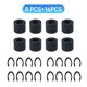 thumbnail image 1 of Herramientas de manualización 8 piezas de repuesto de rodillo de goma + 16 anillos de clip de retención compatibles con Maker/Maker 3 / Explore Air2 1 Series Accesorios duraderos y duraderos que, 1 of 8