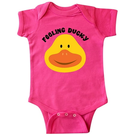 

Inktastic Duck Feeling Ducky Gift Baby Boy or Baby Girl Bodysuit