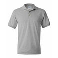 thumbnail image 2 of Unisex Gildan Polo Sport Men's Short Sleeve T-Shirt Jersey Tee Soft and Comfy Shirt, Lightweight Shirt Color Sport Gray 3X-Large, 2 of 3