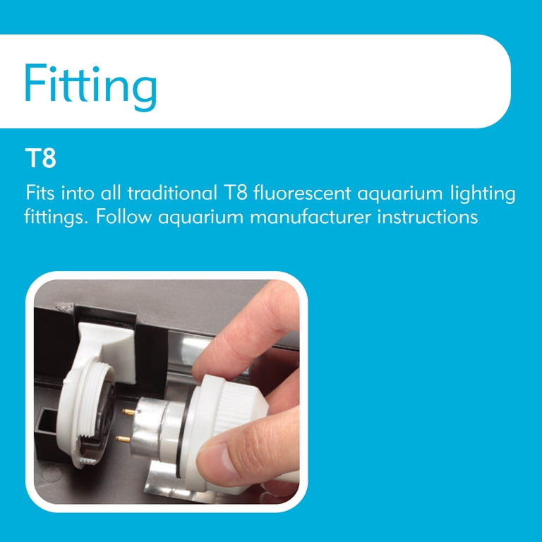 Image showcasing T8 Fluorescent Light Fixtures Aquarium | Shelly Lighting
