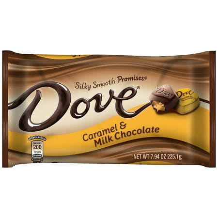- Dove Silky Smooth Promises Caramel and Milk Chocolate Candy, 7.94 Oz.