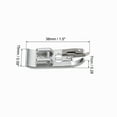 thumbnail image 2 of Uxcell 7310 Pieza de Prensatelas para Máquina de Coser Overlock, 2 Paquete, 2 of 6