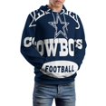thumbnail image 5 of Football Cowboys 3d Sweatshirts Hoodie Fashion Casual Personality Men's Women Street Hoodie Pullovers Long Sleeve Comfortable Top, 5 of 6