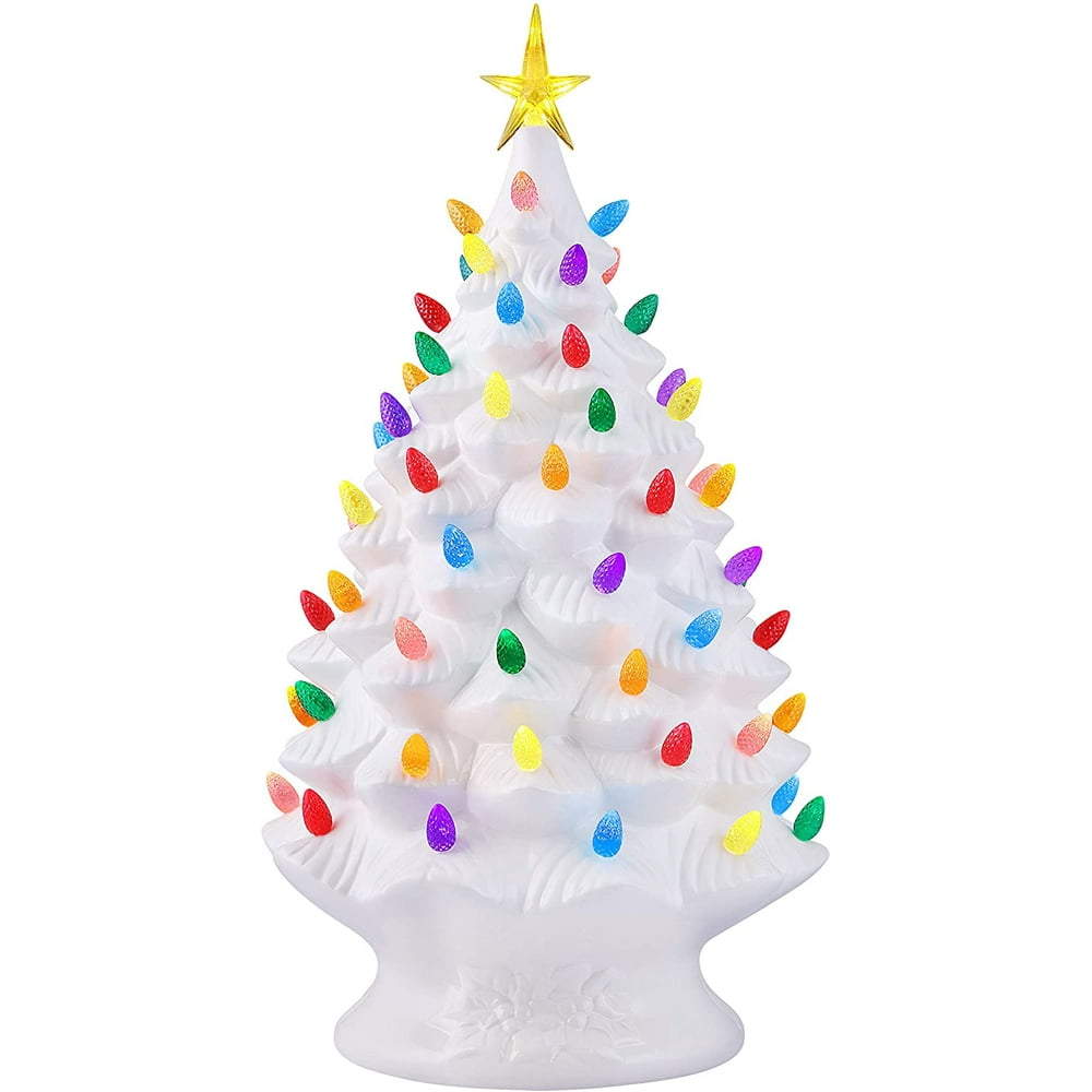 Mr. Christmas Nostalgic Christmas Tree 24" White