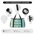 thumbnail image 4 of Lisbinx Portable Double-Layer Lady's Cosmetic Bag Multifunctional Cloth Storage Toiletry Cosmetic Bag for Indoor/Outdoor, 4 of 7